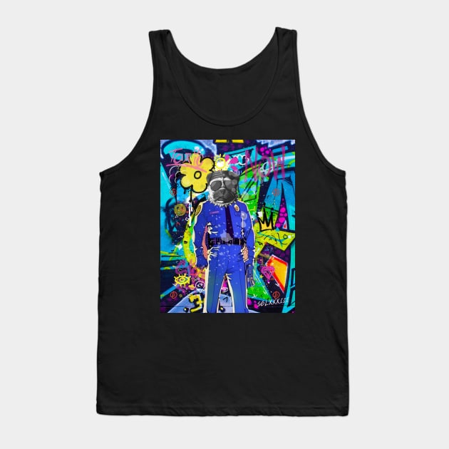 STREETART X DOGCOP Tank Top by KINGDESIGNSHOP